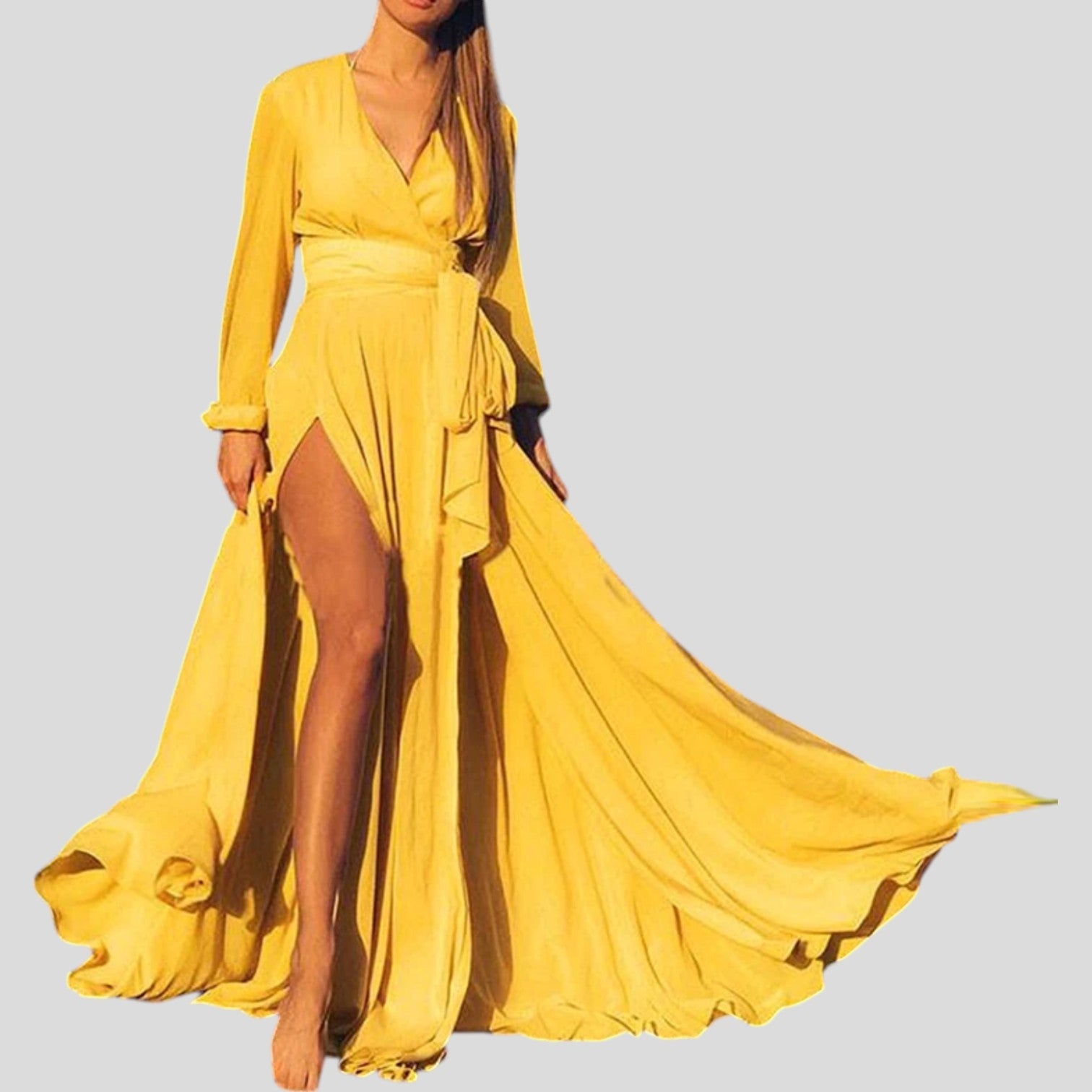 Rhea™ | Maxi Dress with Slit