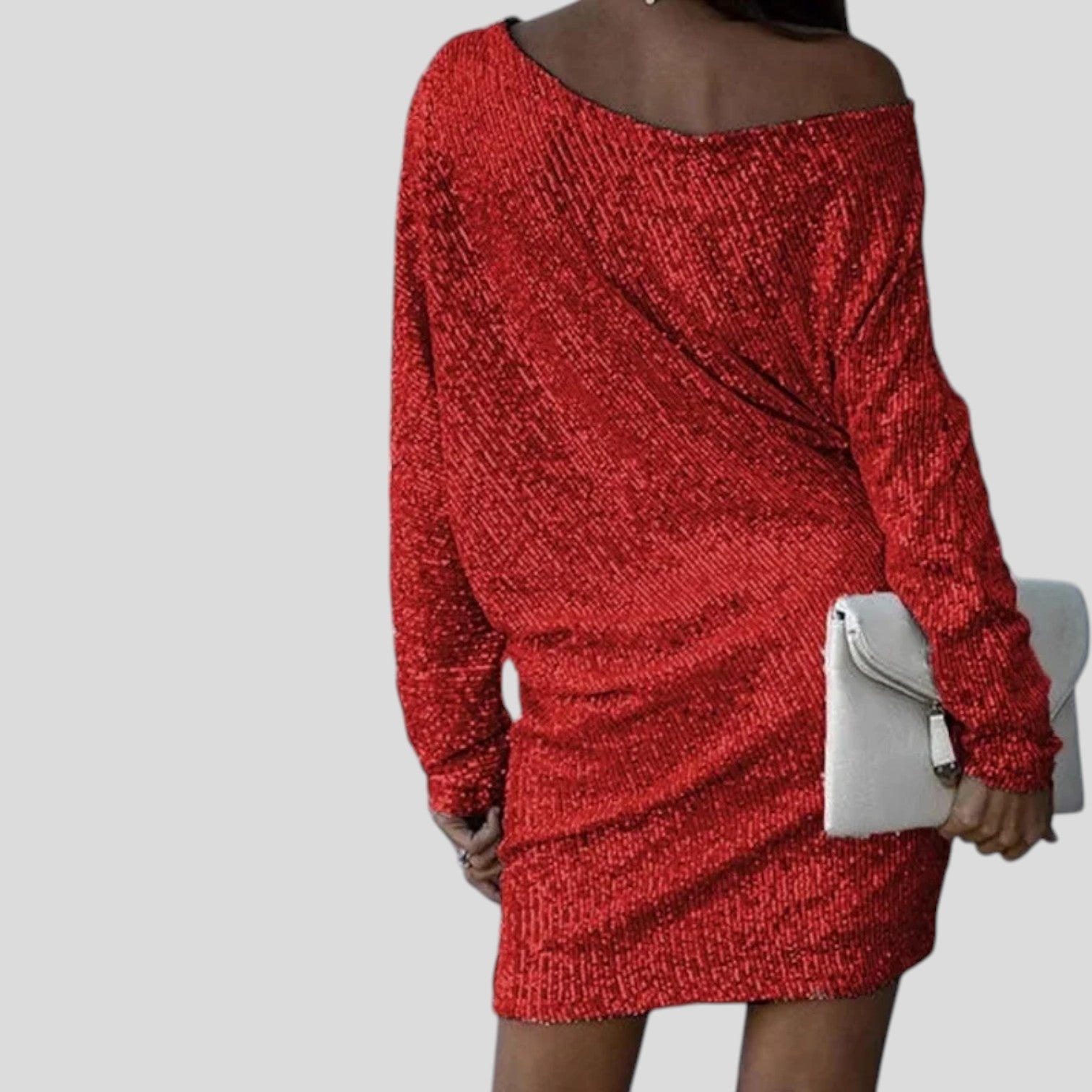Isabel™ | Contrast Sequin Dress