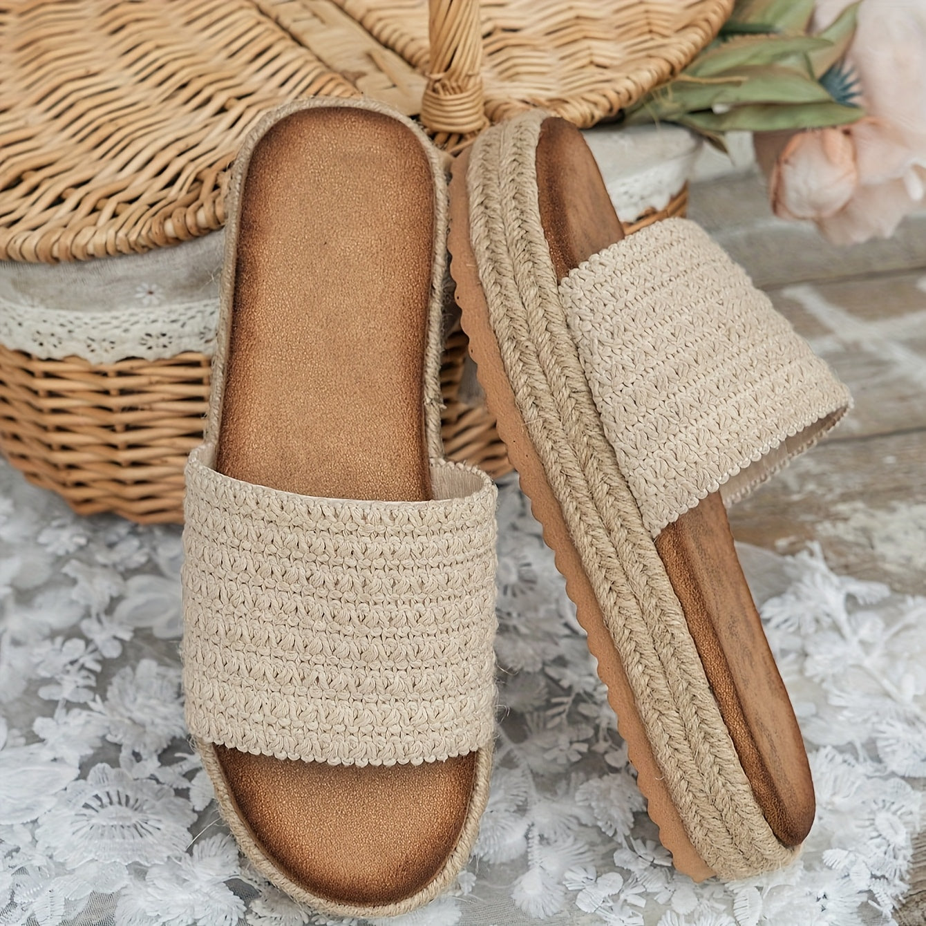 Solea™ | Breathable Mesh Espadrille Sandals