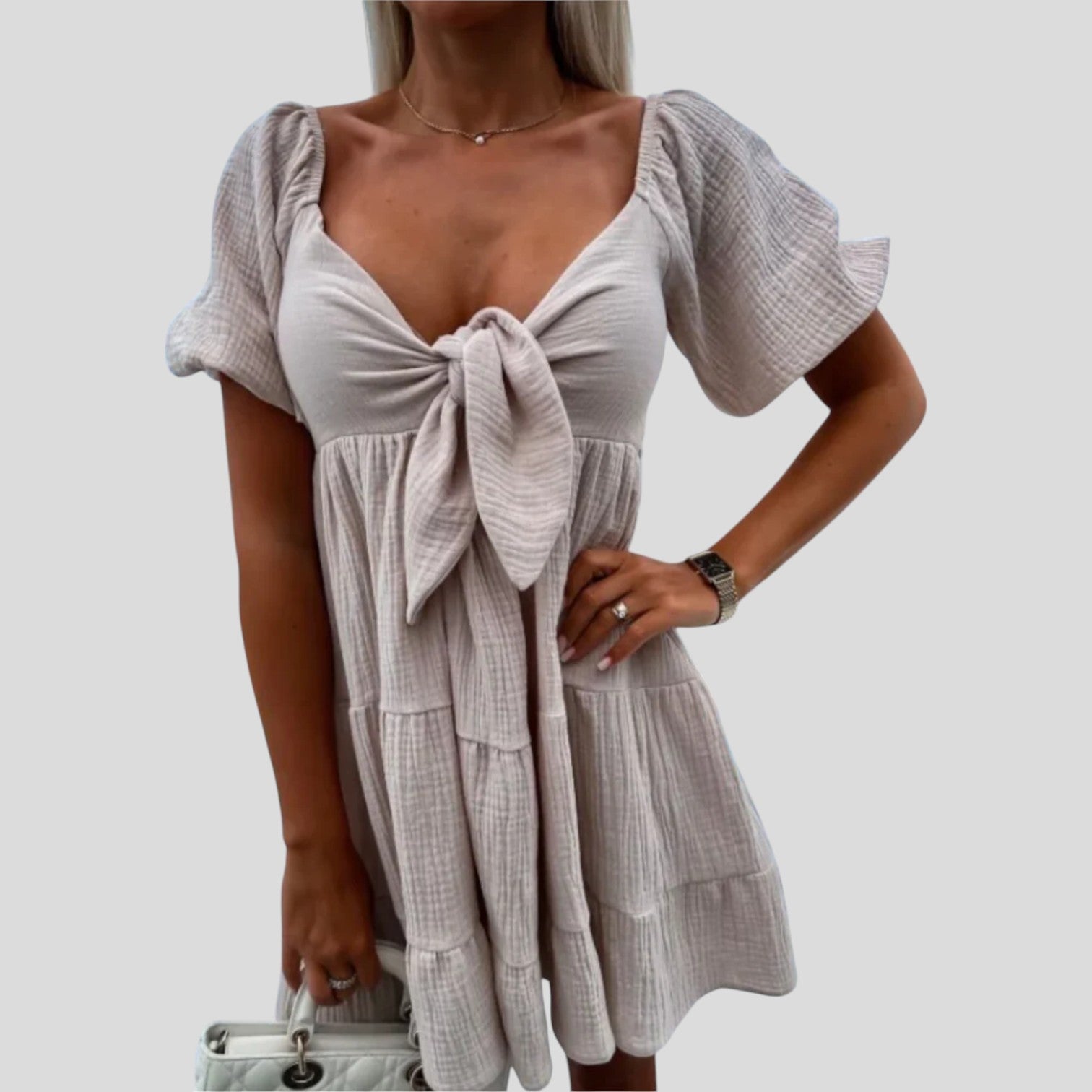 Grace™ | Bow Tie Summer Dress
