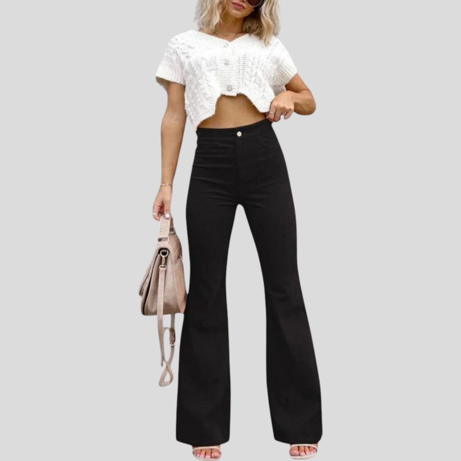 Kara™ | Corduroy Flared Pants
