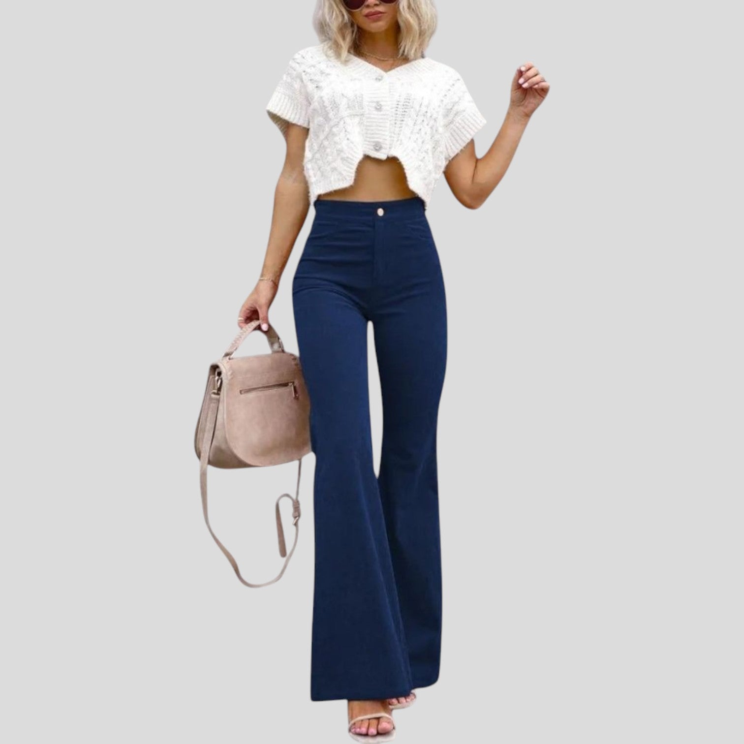 Kara™ | Corduroy Flared Pants