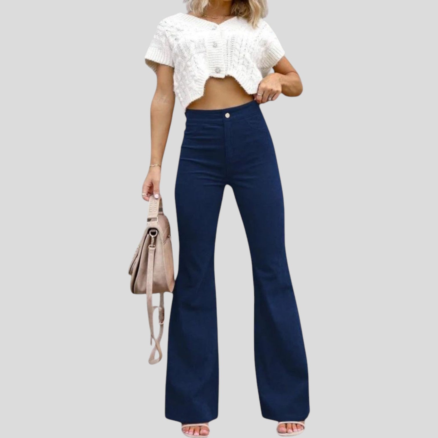 Kara™ | Corduroy Flared Pants