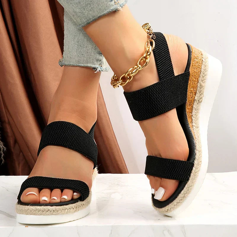 Elina™ | Elevated Comfort Platform Sandals