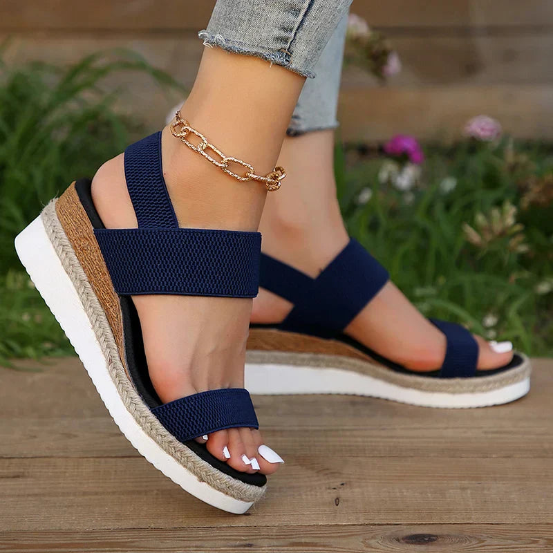 Elina™ | Elevated Comfort Platform Sandals
