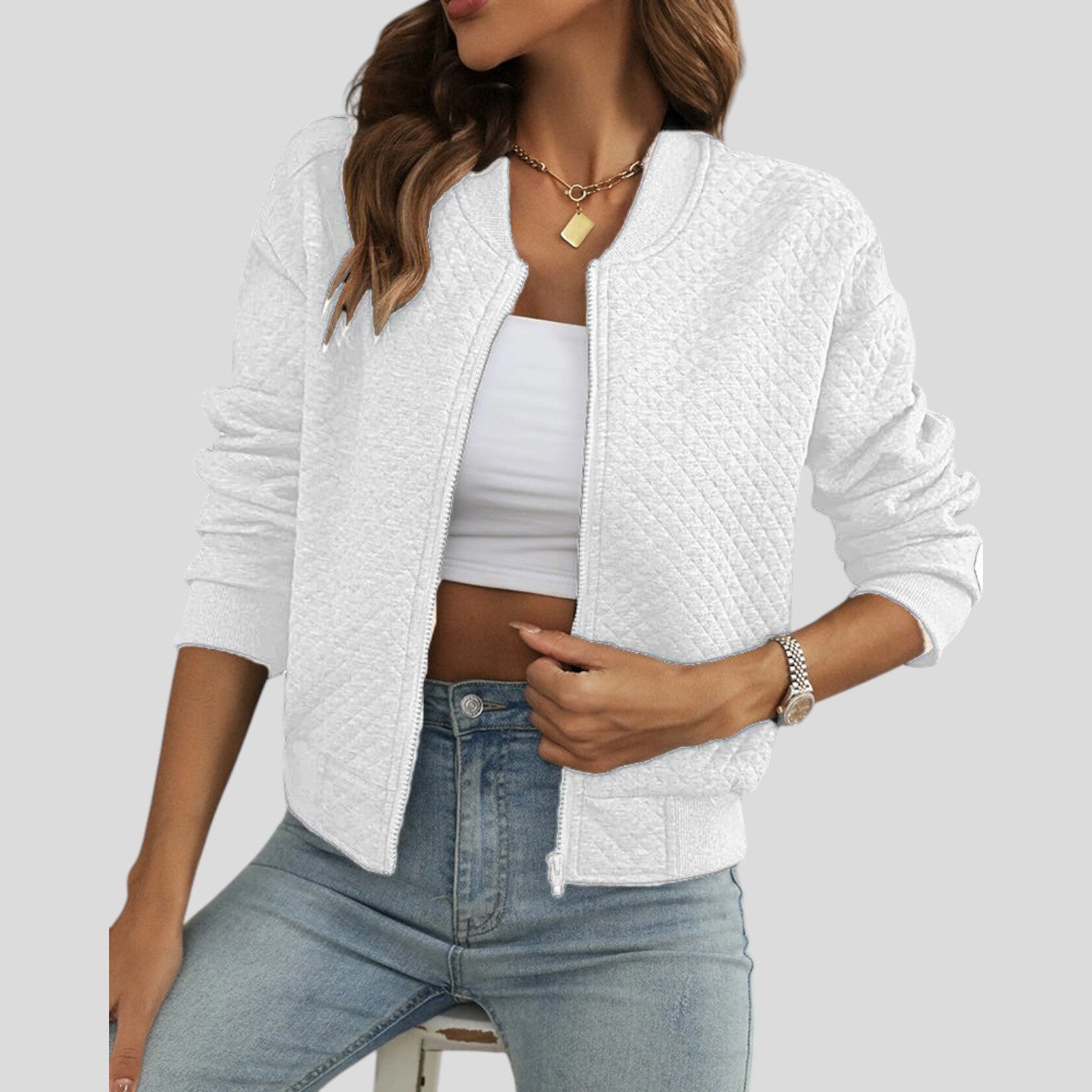 Blair™ | Casual zip jacket coat