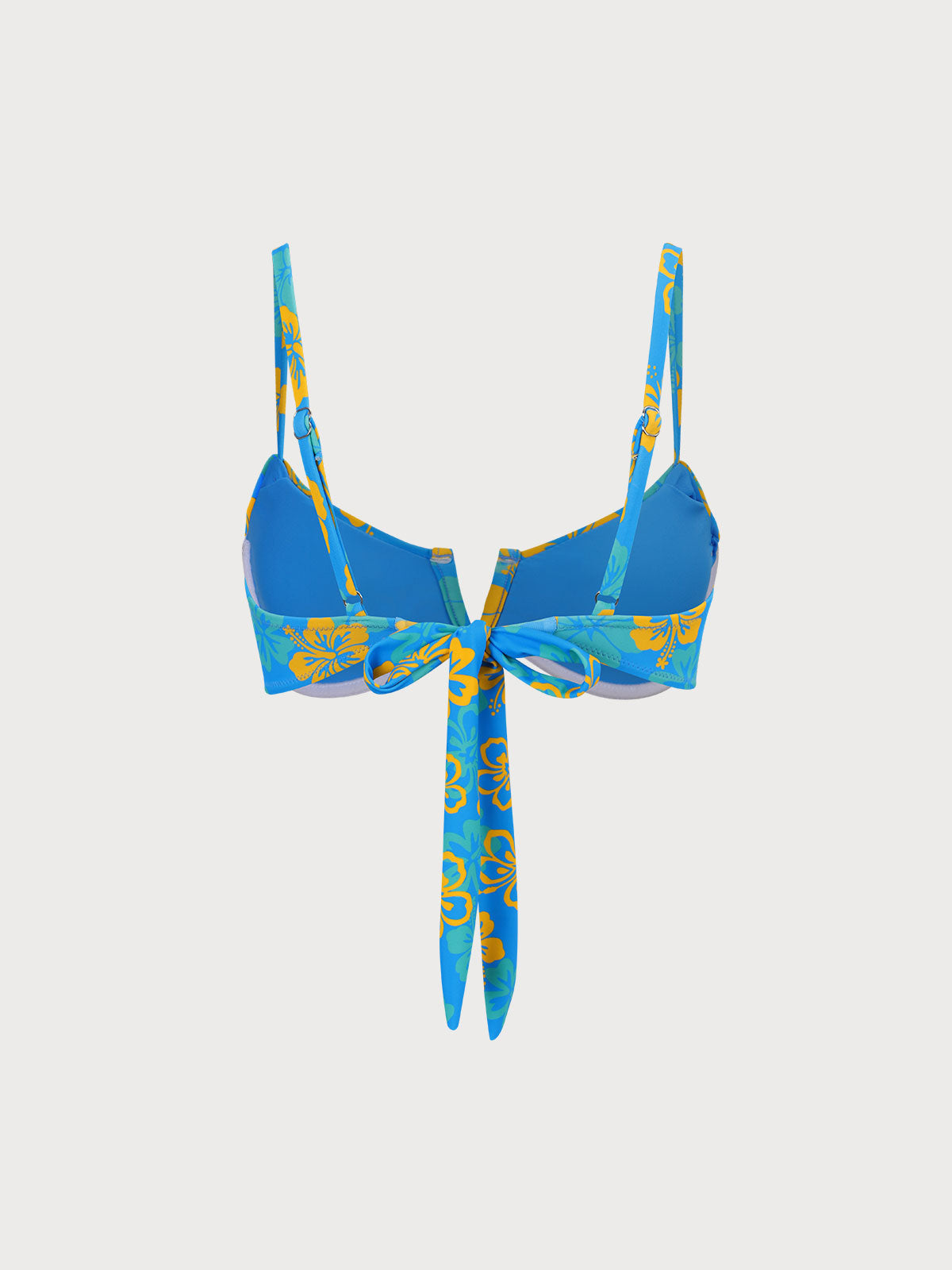 Ava™| Ruched Underwire Bikini Top