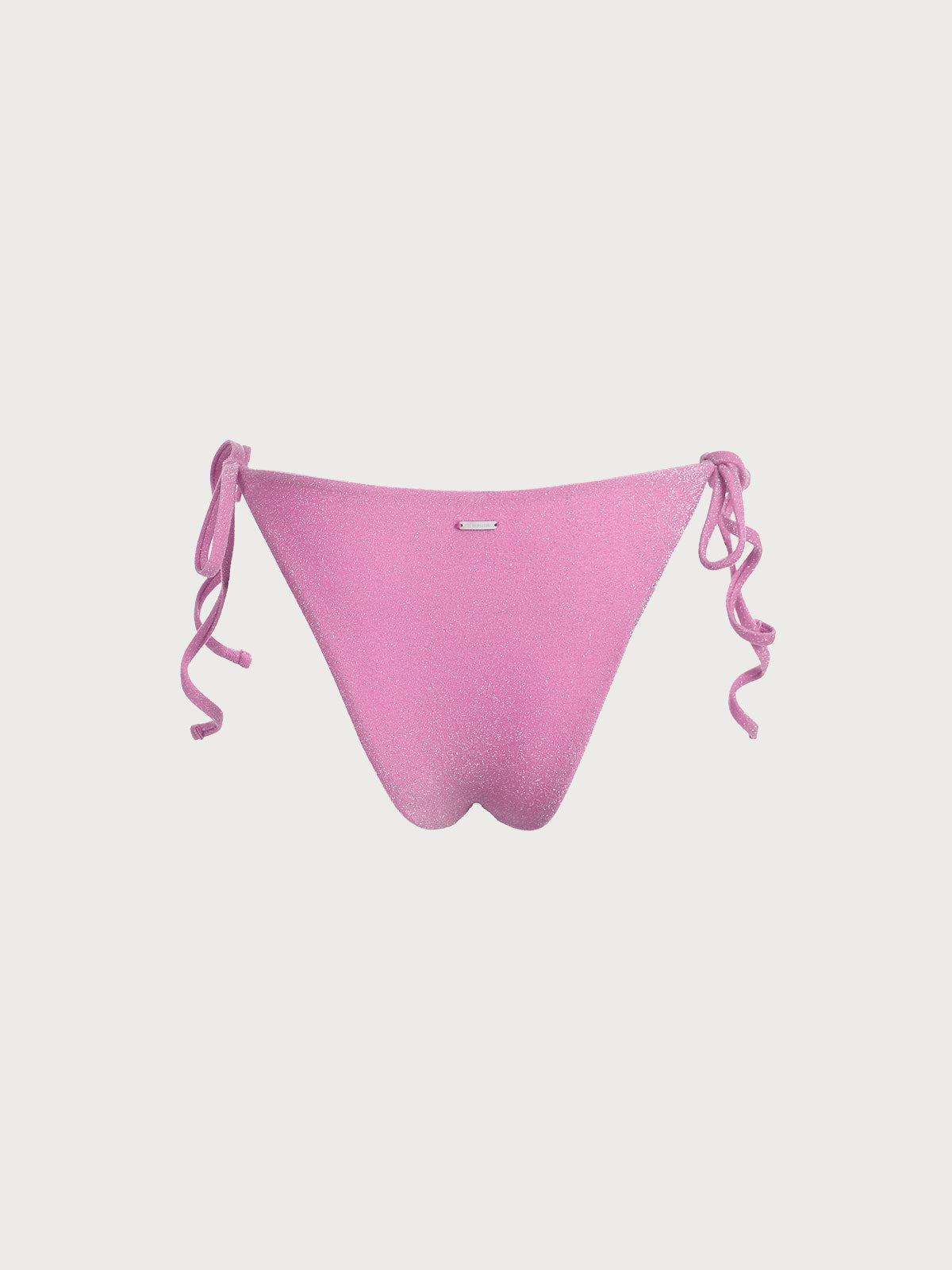 Celestine™| Pink Tie Side Bikini Bottom