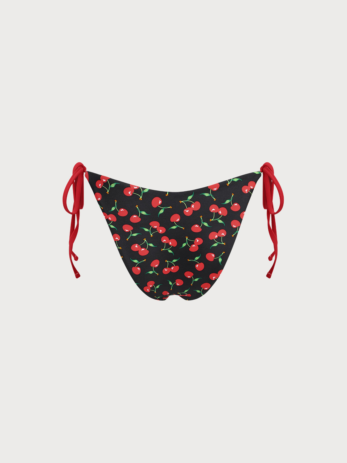 Luna™ | Reversible Cherry Tie Bikini Bottom