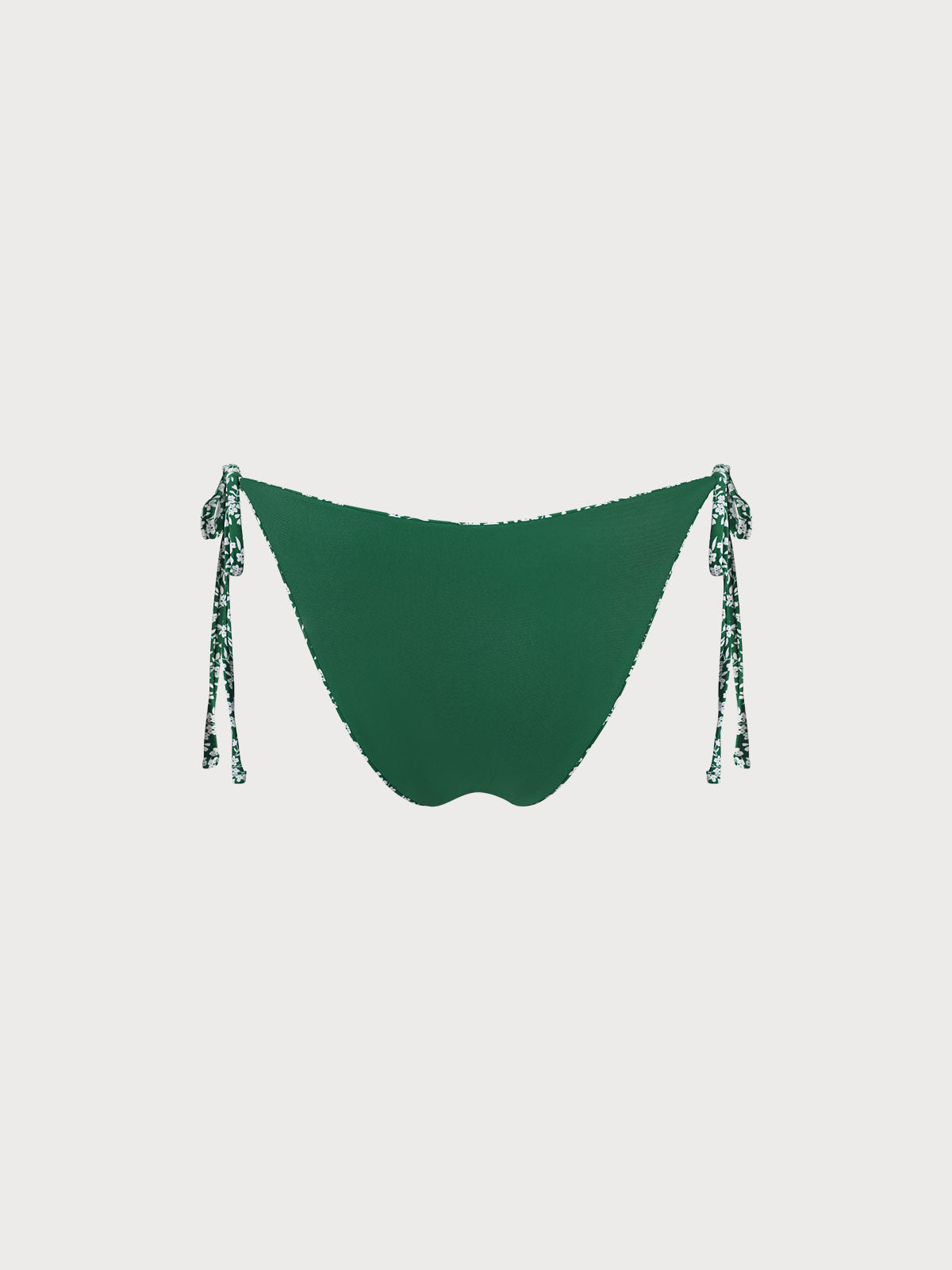 Elara™ | Green Reversible Tie Bikini Bottom