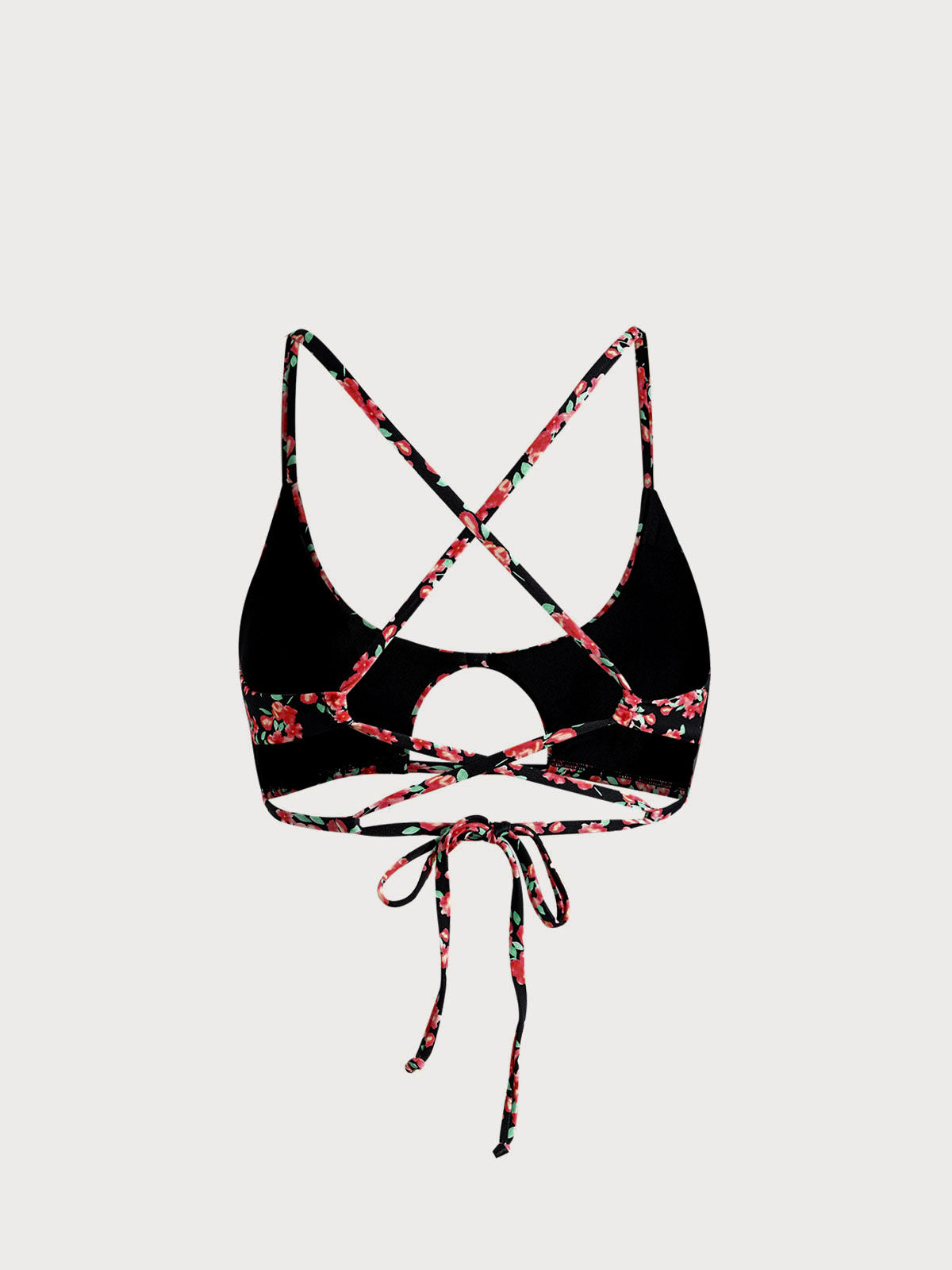 Roxy™ | Black Cutout Bikini Top