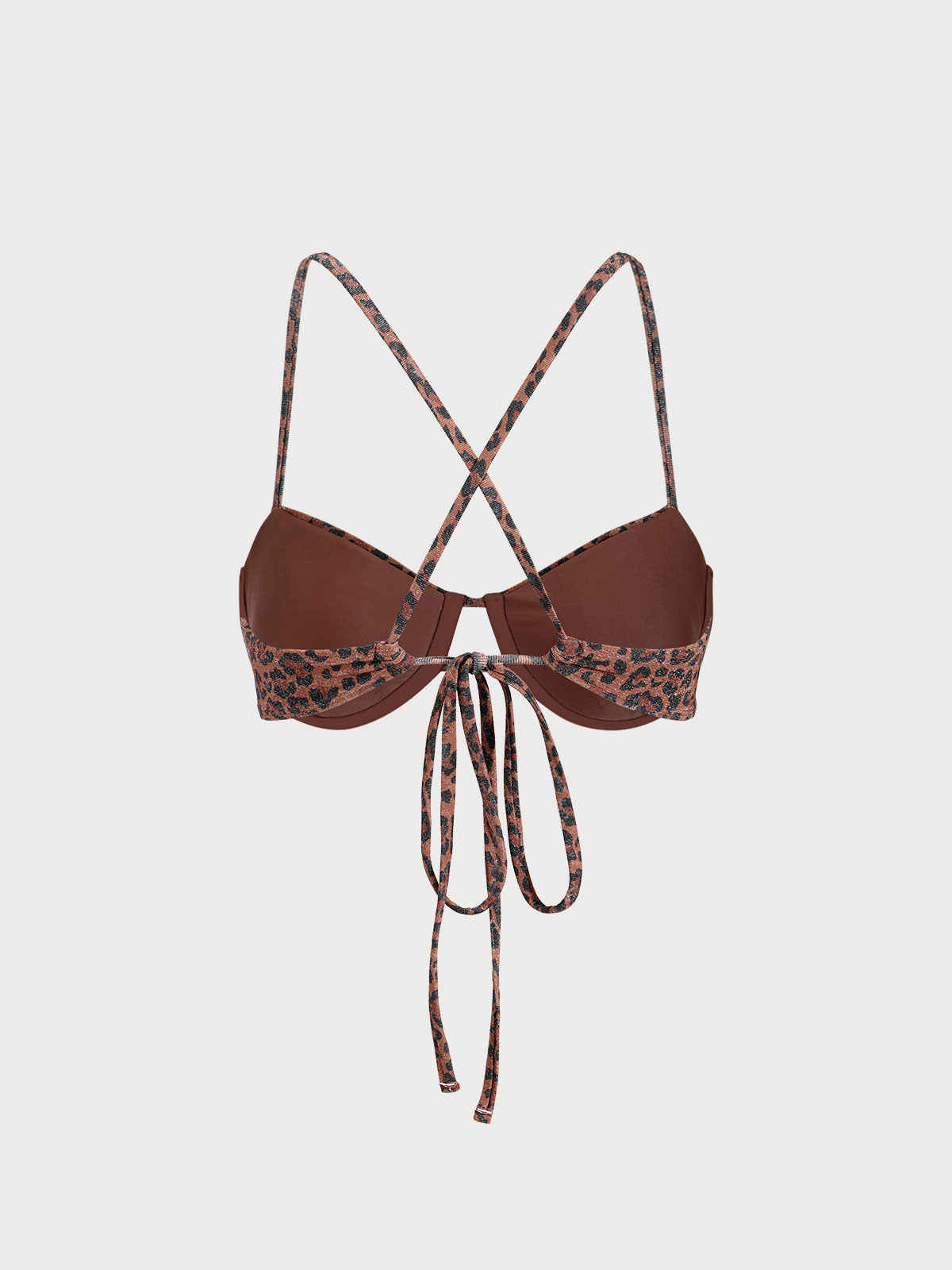 Nova™ | Leopard Print Bikini Top