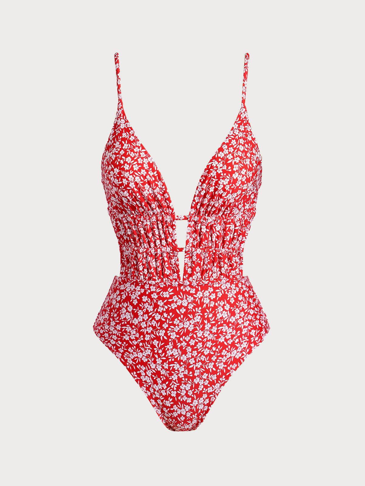 Aurelia™ | Red One-Piece Swimsuit