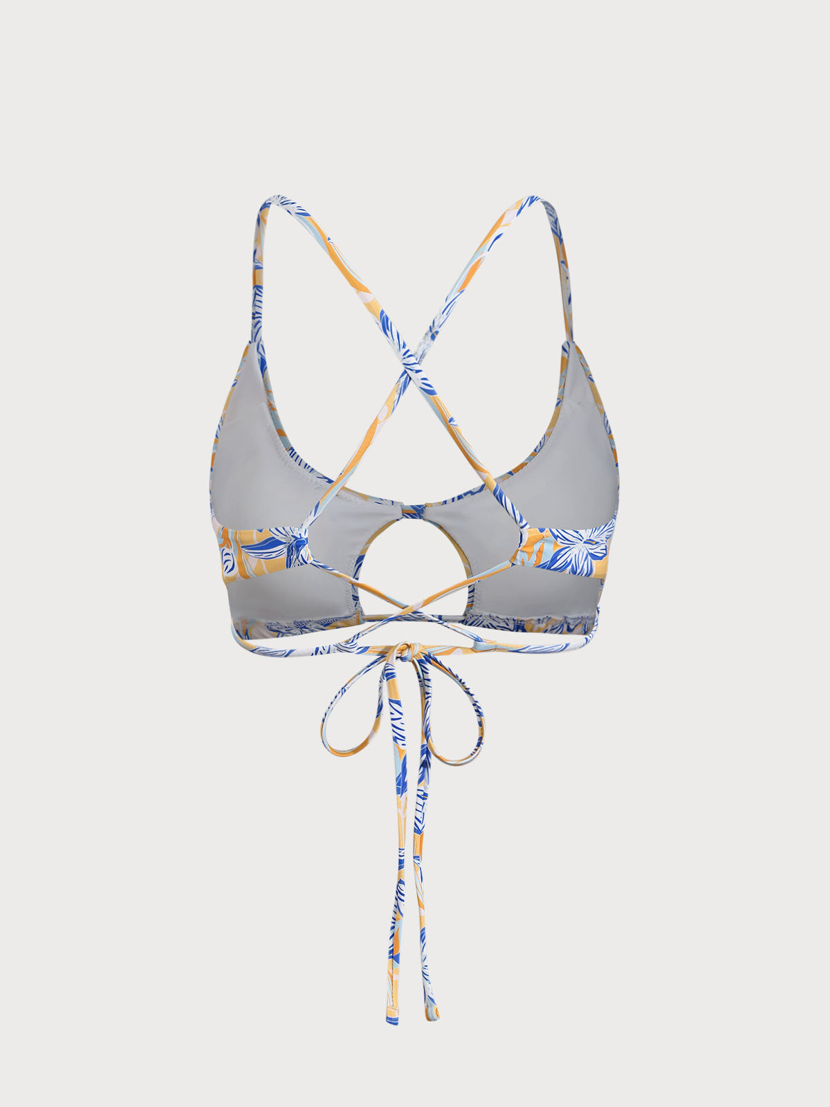 Lila™ | X Cross Bikini Top