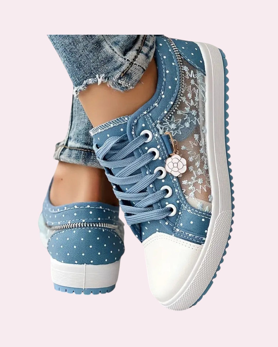 Zariah™ | Stylish Lace-Up Sneakers