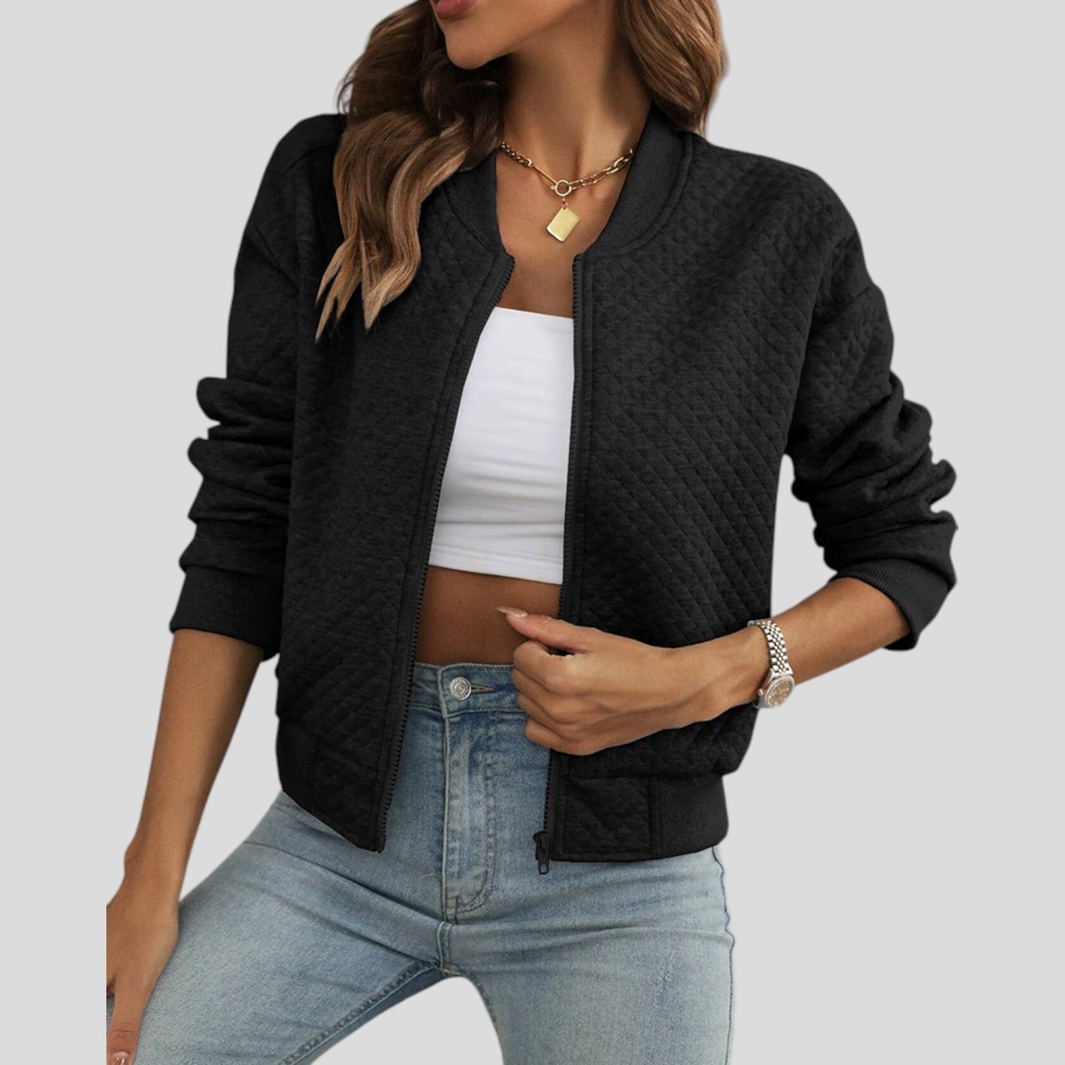 Blair™ | Casual zip jacket coat
