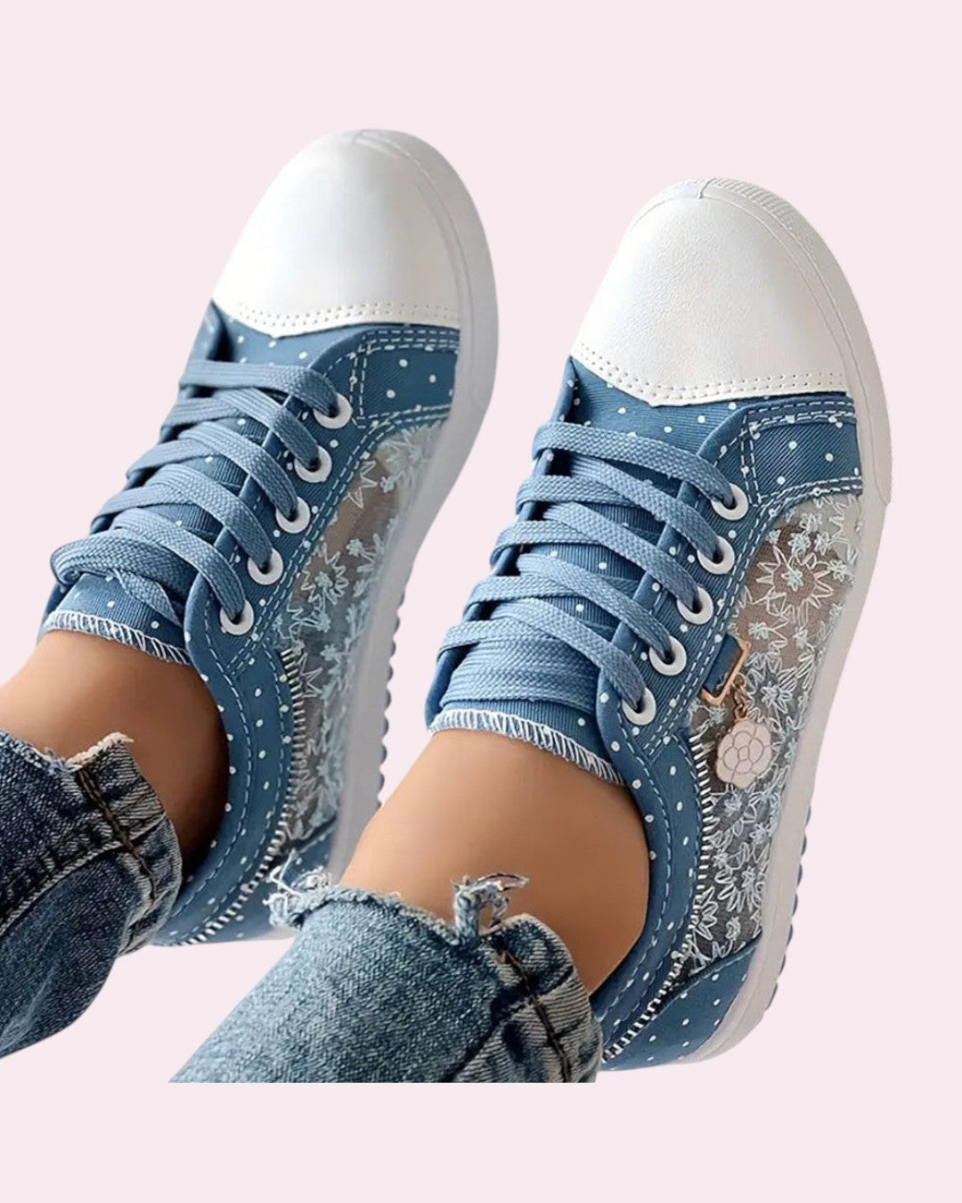 Zariah™ | Stylish Lace-Up Sneakers
