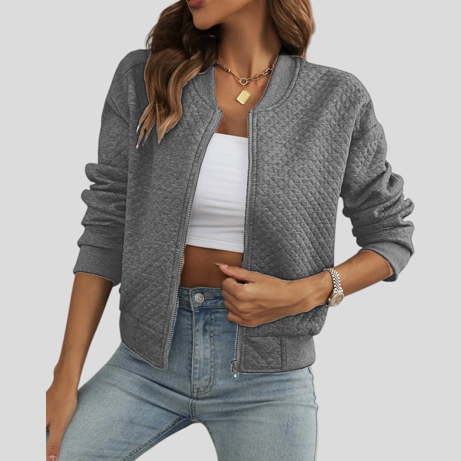 Blair™ | Casual zip jacket coat