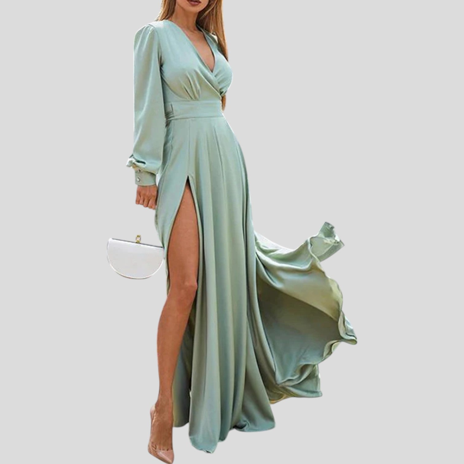 Rhea™ | Maxi Dress with Slit