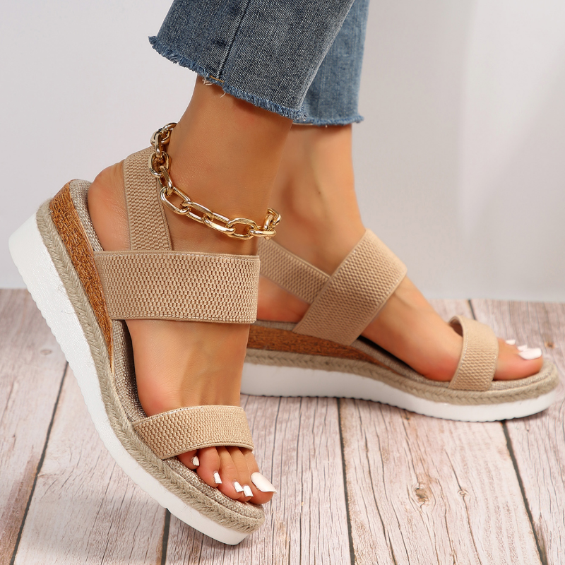 Elina™ | Elevated Comfort Platform Sandals