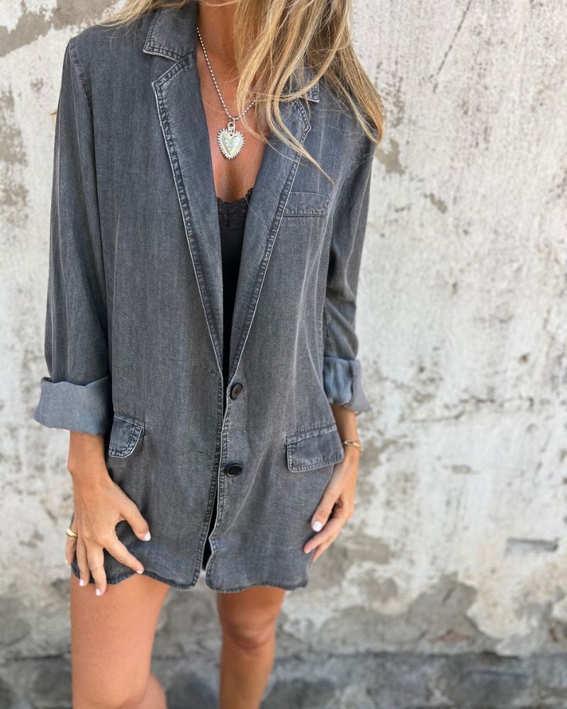 Celeste™ | Casual Denim Blazer