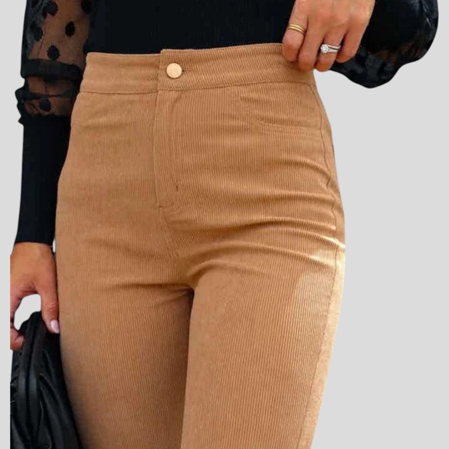 Kara™ | Corduroy Flared Pants