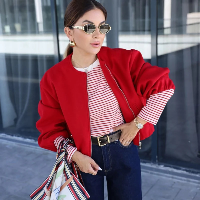 Diana™ | Luxe Bomber Jacket
