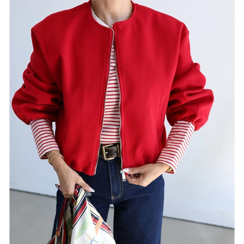 Diana™ | Luxe Bomber Jacket
