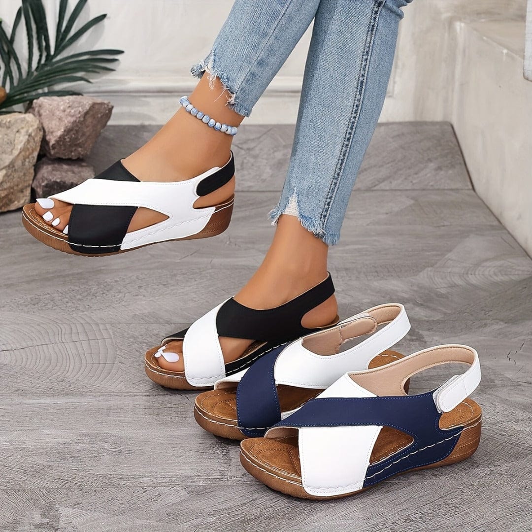 Alessia™ | Orthopedic Wedge Sandals