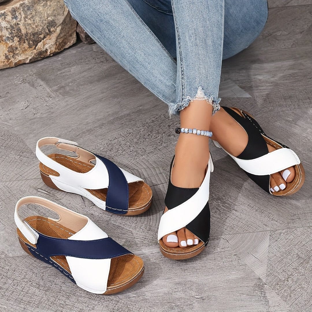 Alessia™ | Orthopedic Wedge Sandals