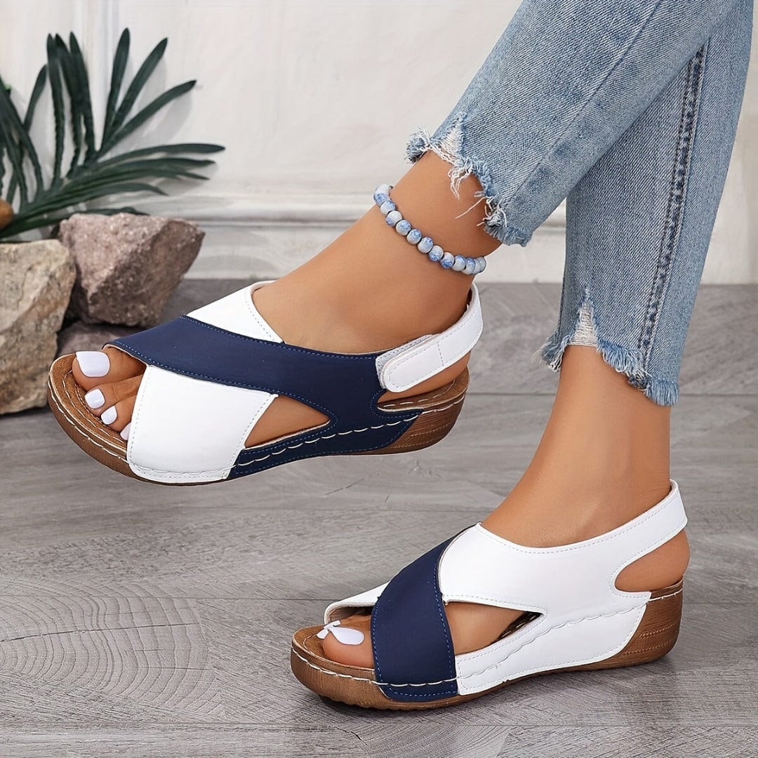Alessia™ | Orthopedic Wedge Sandals