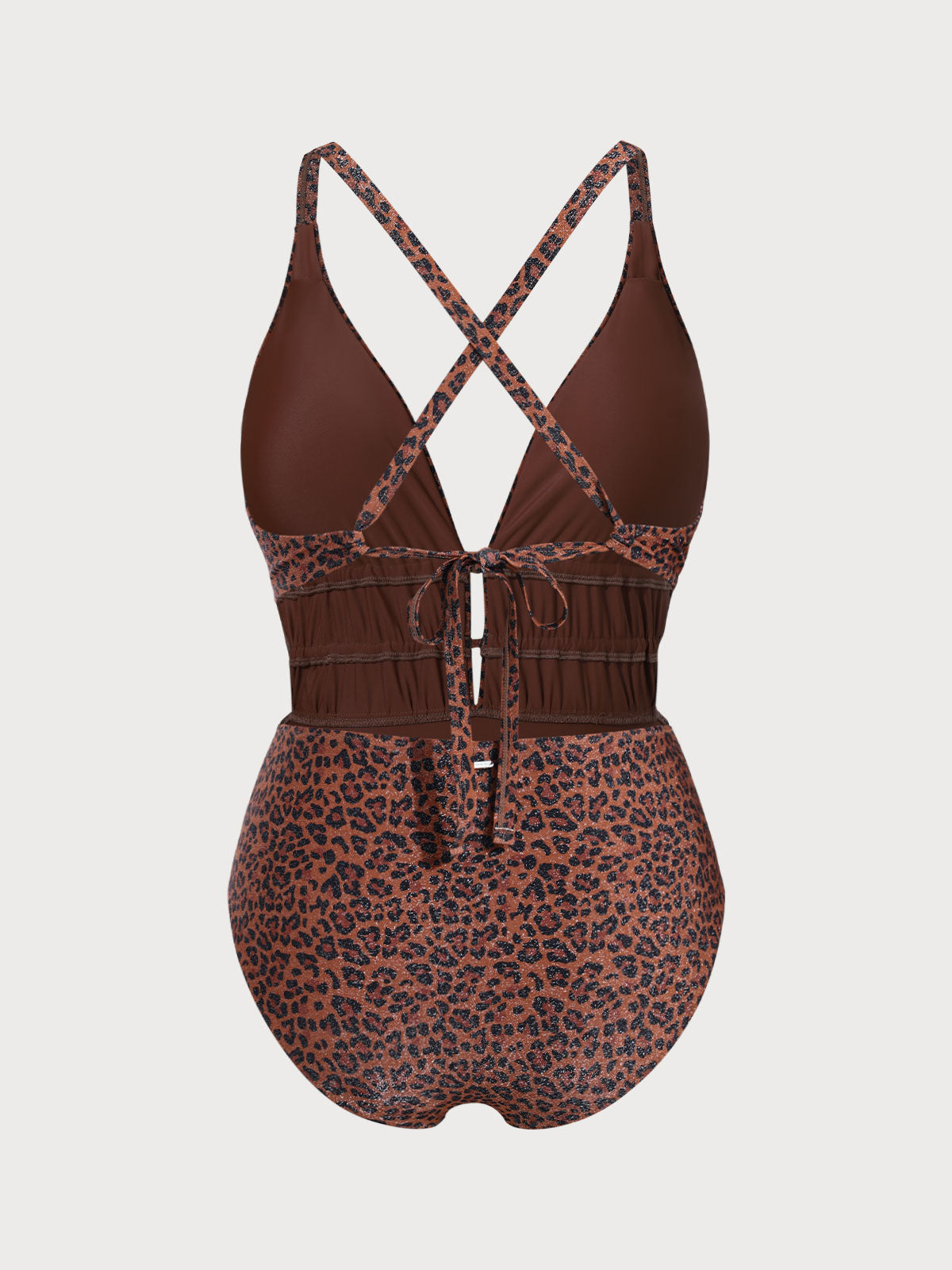 Nova™ | Leopard Print Plus Size One-Piece Swimsuit